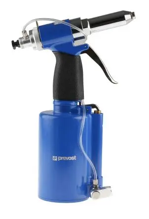 Produktfoto 1 von PREVOST 148 l/min Druckluft-Nietpistole 273mm 2.1 kg für Nieten bis 6.4 mm 6.35 (BSPF) mm