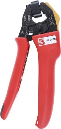 Produktfoto 1 von RS PRO Janus Crimp-Werkzeug 0.14 To 10 mm² für Aderendhülsen, 180mm