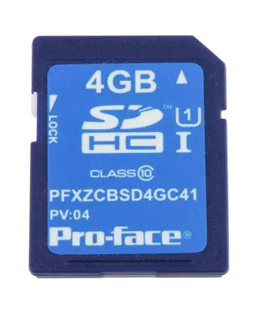 Produktfoto 1 von Pro-face Speicherkarte SD-Karte zum Einsatz mit SP5000