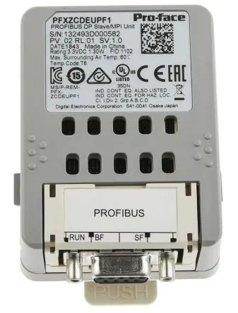 Produktfoto 1 von Pro-face Profibus DP-Slave/MPI-Einheit HMI-Gehäuse zum Einsatz mit SP5000