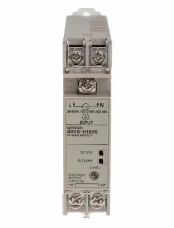 Produktfoto 1 von Omron S8VS Schaltnetzteil 1 5V dc 15 W, DIN-Hutschiene 264V ac