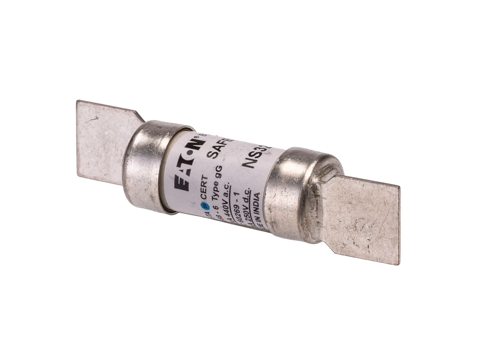Produktfoto 1 von Eaton Bussmann Sicherung mit Schraublaschen F1, 440V ac / 32A, gG BS88, IEC 60269