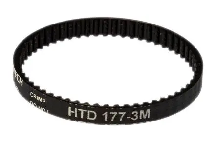 Produktfoto 1 von Contitech Glaskabel Gummi Zahnriemen 59 Zähne 177 mm 6 mm, Teilung 3 mm
