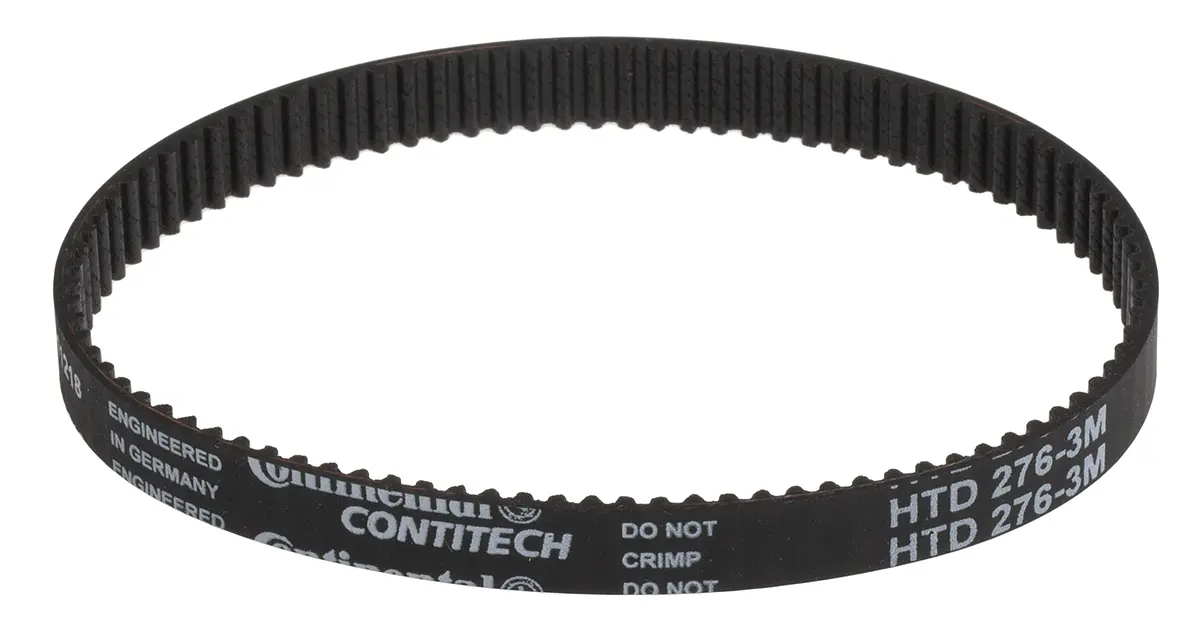 Produktfoto 1 von Contitech Glaskabel Gummi Zahnriemen 92 Zähne 276 mm 9 mm, Teilung 3 mm