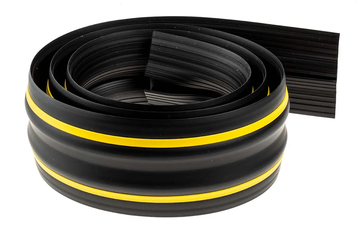 Produktfoto 1 von RS PRO FC83H Kabelabdeckung, Innen-Ø 30 mm, 83 mm x 1.8 m Polyvinylchlorid