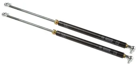 Produktfoto 1 von Camloc Gas Springs Gasdruckfeder Stahl, Gelenklager, 464 mm, Mat.Endanschluss Stahl, Nylon, Hub L. 200 mm, ø 18 mm, 100