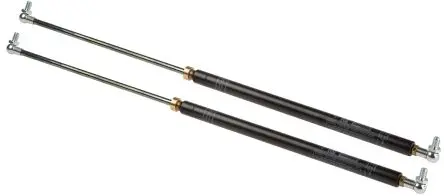 Produktfoto 1 von Camloc Gas Springs Gasdruckfeder Stahl, Gelenklager, 564 mm, Mat.Endanschluss Stahl, Nylon, Hub L. 250 mm, ø 18 mm, 100