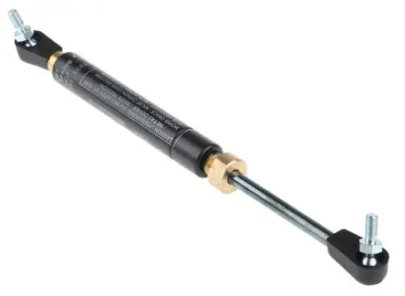 Produktfoto 1 von Camloc Gas Springs Gasdruckfeder Stahl, Gelenklager, 170 mm, Mat.Endanschluss Stahl, Nylon, Hub L. 60 mm, ø 15 mm, 50 N