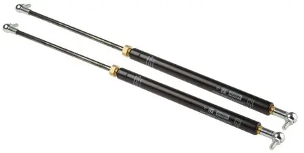 Produktfoto 1 von Camloc Gas Springs Gasdruckfeder Stahl, Gelenklager, 560 mm, Mat.Endanschluss Stahl, Zink, Hub L. 250 mm, ø 23 mm, 150 N