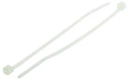 Produktfoto 1 von HellermannTyton T Nylon 6.6 Kabelbinder Kabelbinder Natur 2.5mm x 80 mm