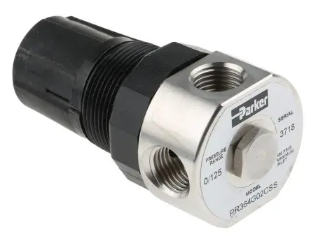 Produktfoto 1 von Parker P Pneumatikregler 1/4 in 20.7 bar 12SCFM G