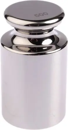 Produktfoto 1 von Kern Prüfgewicht 500g für Waagen, 500 g, Klasse F1, Edelstahl