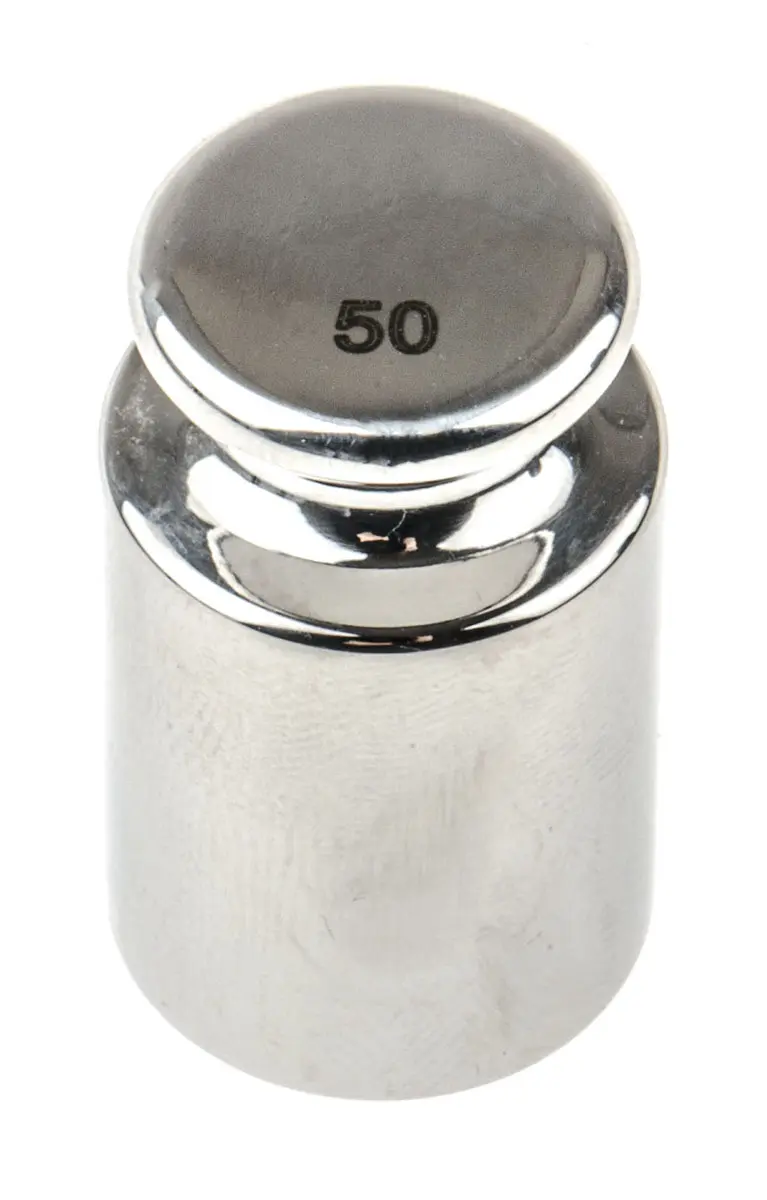 Produktfoto 1 von Kern Prüfgewicht 50g für Waagen, 50 g Klasse F1 Edelstahl