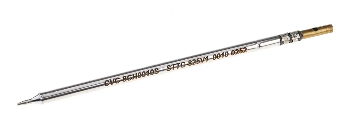 Produktfoto 1 von Metcal / CVC Lötspitze 1 x 9,1 mm flach 30° 800 für Systeme CV-500, CV-5200, Lötkolben-Handstück CV-H7-AV, MX-500,