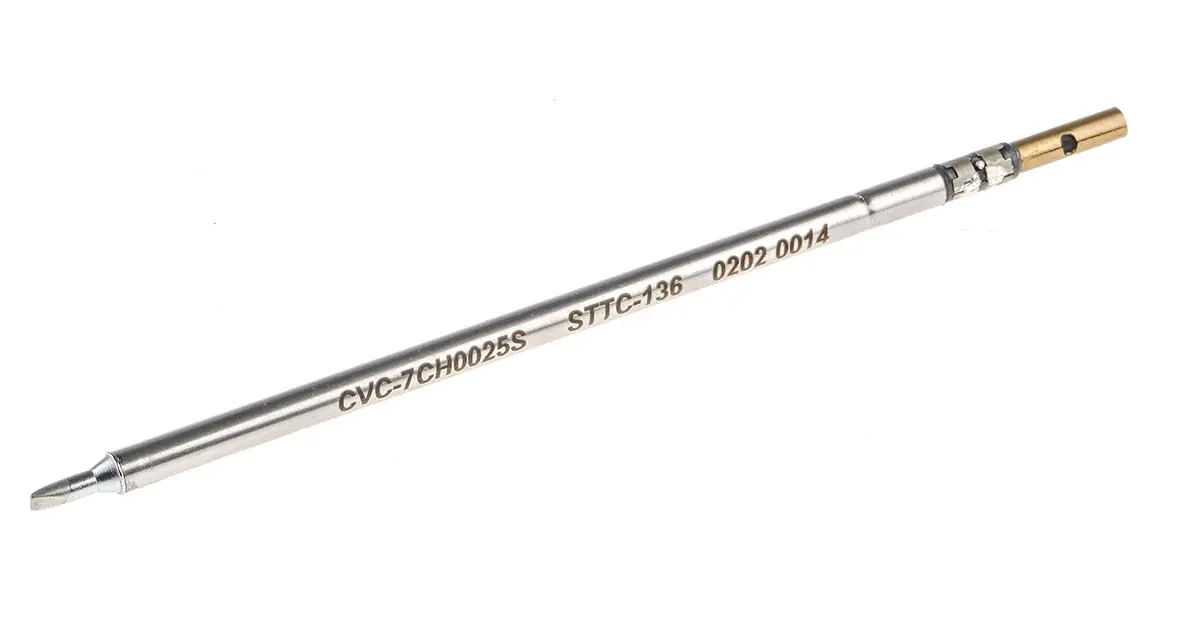 Produktfoto 1 von Metcal / CVC Lötspitze 2,5 x 9,9 mm flach 30° 700 für CV-H1-AV, CV-H7-AV, MX-H1-AV, MX-H7-SF, MX- RM3E, MX-RM6E