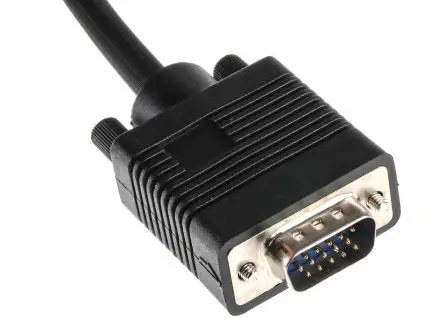 Produktfoto 1 von RS PRO CDEX VGA-Kabel A VGA / Stecker B VGA / Stecker, 15 m Polyvinylchlorid Schwarz