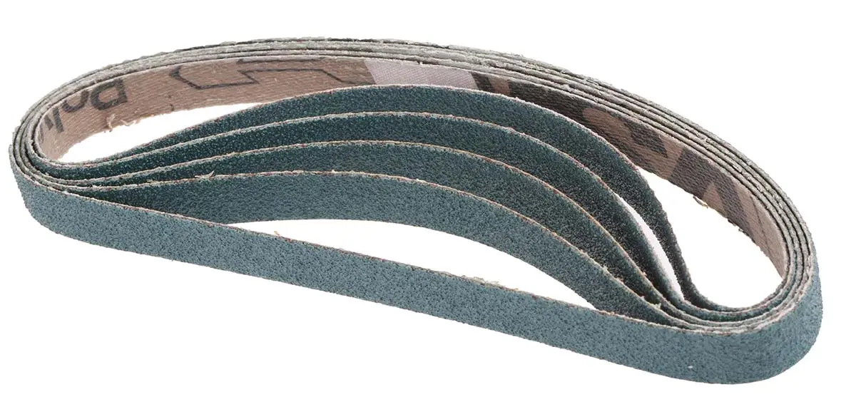 Produktfoto 1 von PREVOST TBS 10330K80 Schleifriemen, Aluminiumbeschichtet, Mittel Grad, Korngröße P80, 330 mm 10 mm