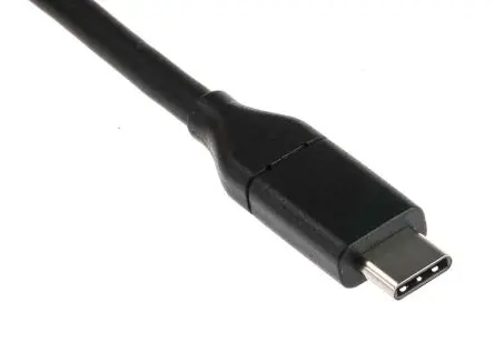Produktfoto 1 von RS PRO Stecker IC-Buchse USB-Kabel, USB Typ C Stecker / USB Typ C, 1 m USB 3.1 Schwarz