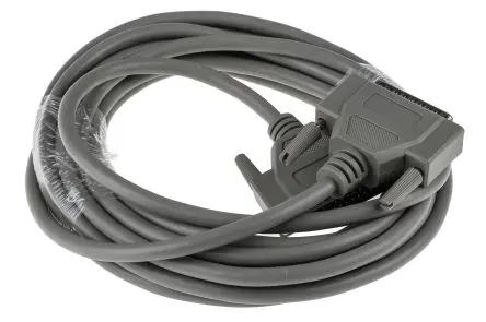 Produktfoto 1 von RS PRO SL Serielles Kabel / D-Sub, 25-polig Stecker / DB25-Stecker Stecker, 6 m Polyvinylchlorid, Grau, CE, REACH