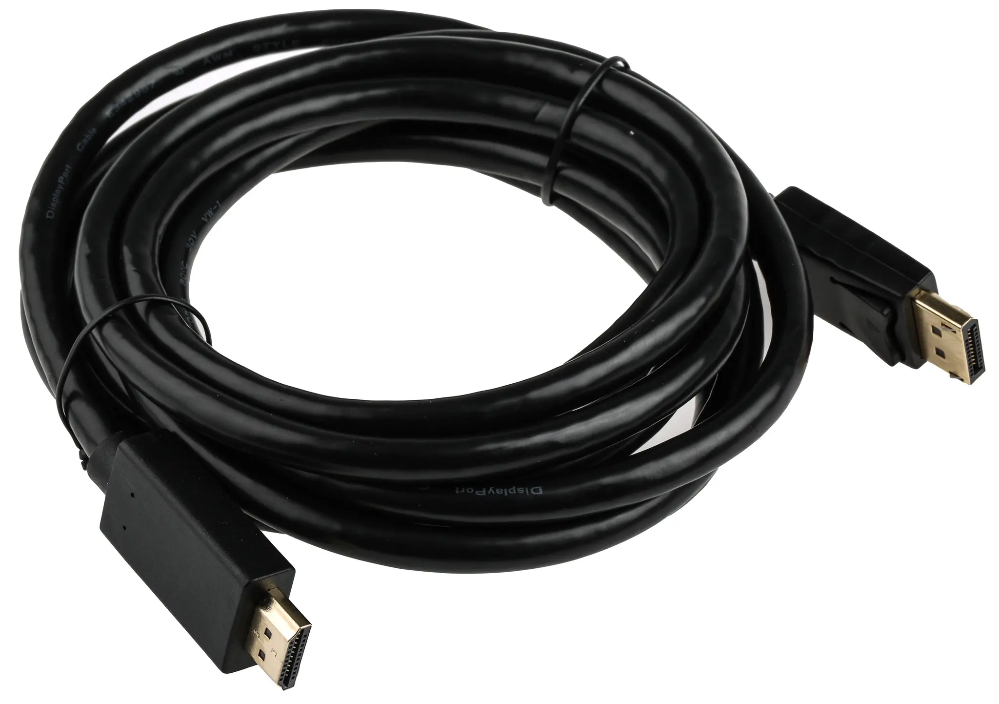 RS PRO, Stecker DisplayPort-Kabel A DisplayPort B HDMI - Stecker, 3 m Polyvinylchlorid