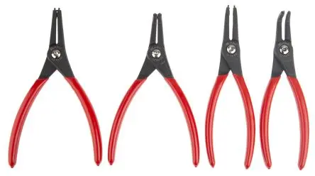 Produktfoto 1 von RS PRO Sicherungsringzange Sicherungsringzange 4 Stk.