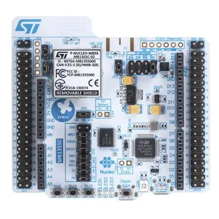 Produktfoto 1 von STMicroelectronics Nukleo-Pack Drahtlos, Erweiterungs-Leiterplatte Entwicklungstool Microcontroller ARM Cortex-M0 ARM