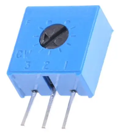 Produktfoto 1 von Vishay 63S 1-Gang Trimmpotenziometer, 10kΩ ±10% 1/2W
