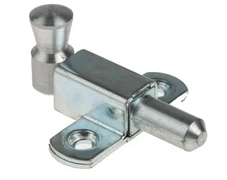 Produktfoto 1 von Pinet Stahl Türbolzen, B. 43.5mm, L. 35mm