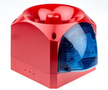 Produktfoto 1 von Klaxon PNV Sirene 24V Blau IP66 / 110 dB 90 dB @ 1m