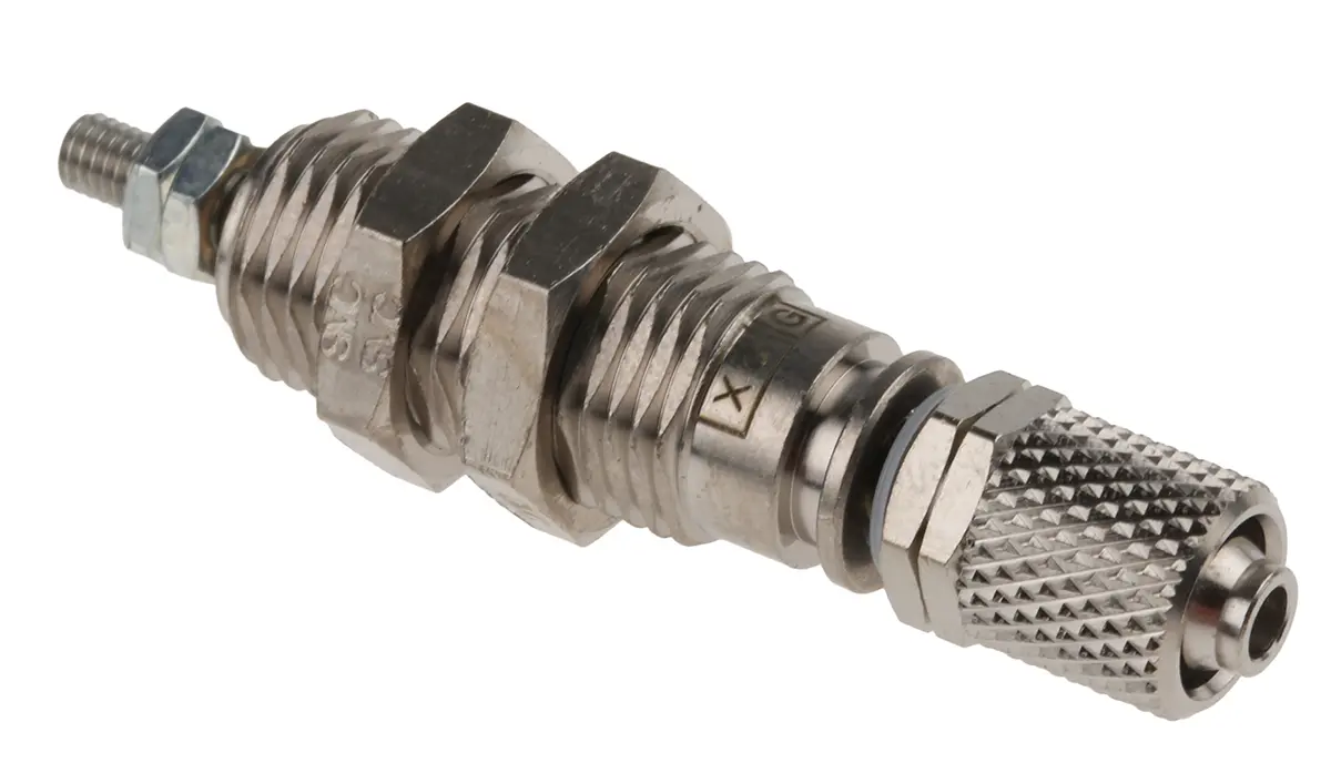 Produktfoto 1 von SMC 10 mm CJP Pneumatikzylinder Einfachwirkend
