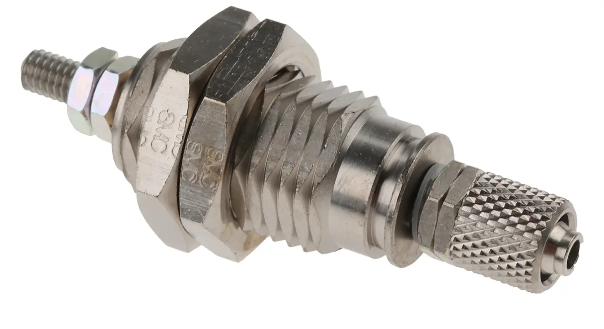 Produktfoto 1 von SMC 10 mm CJP Pneumatikzylinder Einfachwirkend