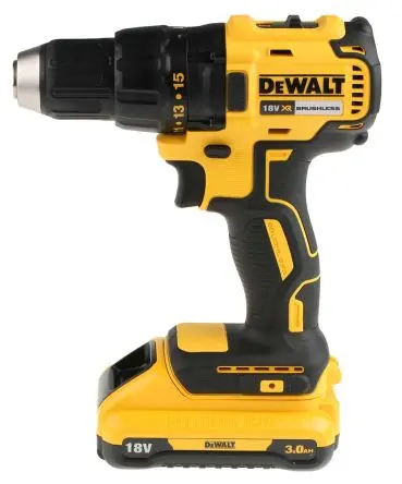 Produktfoto 1 von DeWALT XR Bohrschrauber Schnurlos Bürstenmotor 3 Ah 340 W 13 mm Typ C - EU 65 Nm