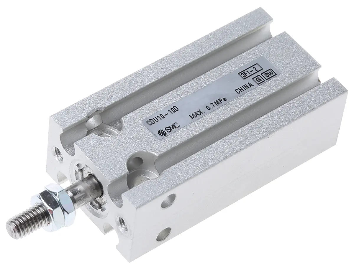 Produktfoto 1 von SMC 10 mm CDU Pneumatikzylinder Doppeltwirkend