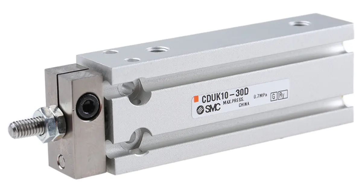 Produktfoto 1 von SMC 30 mm CDU Pneumatikzylinder Doppeltwirkend