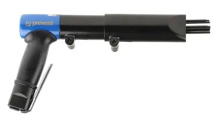 PREVOST Drucklufthammer Druckluft-Nadelhammer 85 L/min, 6.35 mm, L. 290 mm, L. 33 mm