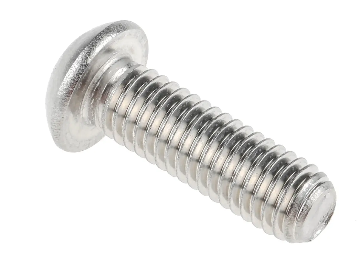 Produktfoto 1 von RS PRO Linsenkopf Innensechskantschraube, Edelstahl A2, M8 x 1.25mm, 25mm
