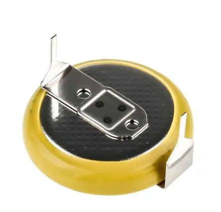 Produktfoto 1 von Panasonic, Lithium-Poly-Carbonmonofluorid Knopfzelle Ø 16 mm, 3 V / 120 mAh