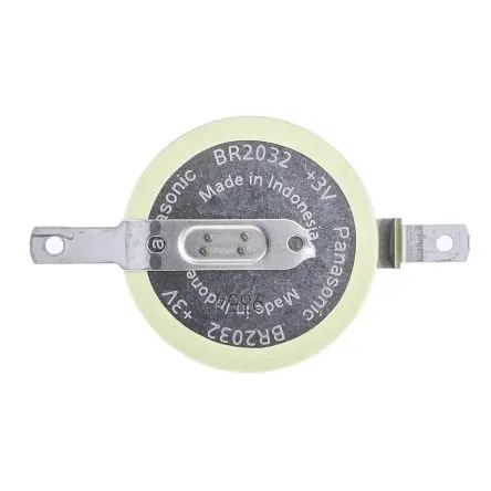 Panasonic, Lithium-Poly-Carbonmonofluorid Knopfzelle Ø 20 mm, 3 V / 200 mAh