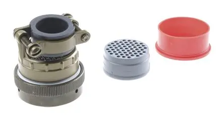 Produktfoto 1 von Souriau Sunbank by Eaton, 851 Kupferlegierung MIL-Spec Rundsteckverbinder Gerade, 55-polig, Kabel, Gehäuse 22 Stecker,