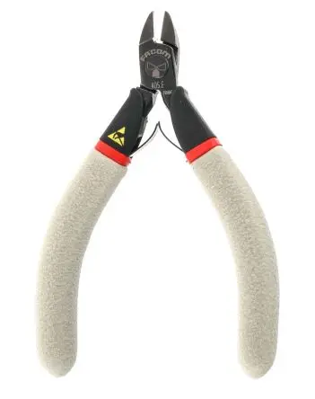 Produktfoto 1 von Facom ESD-Sicherheit Glatt Kabelschneider Schließer (NO) 110mm / Backen 9.5mm, Schneidleistung 1.3 mm
