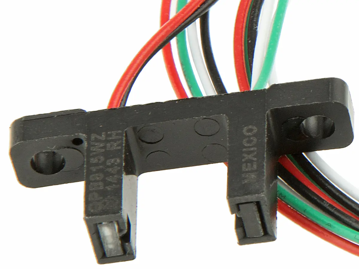 Produktfoto 1 von Optek OPB815 Frei hängend Fototransistor Gabel-Lichtschranke, 4-Pin