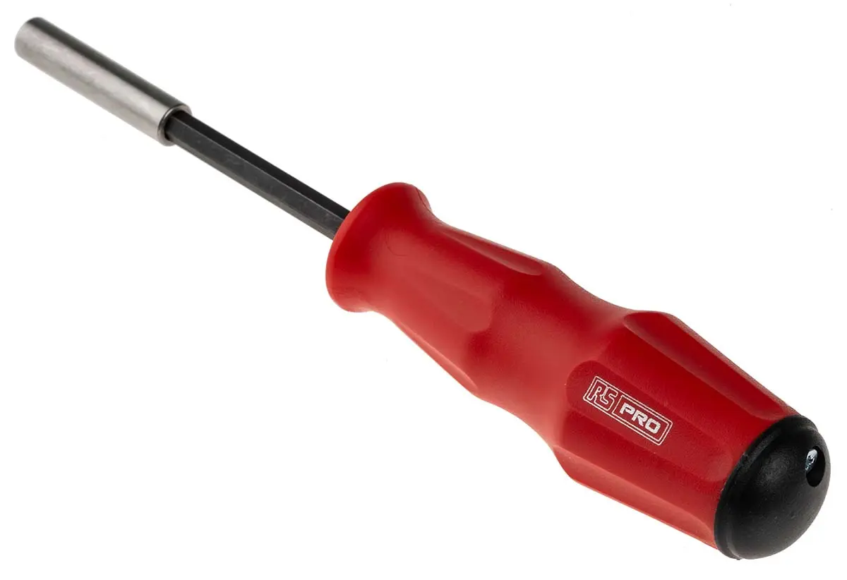 Produktfoto 1 von RS PRO 1/4 in Sechskant Bit-Schraubendreher / Klinge 100 mm