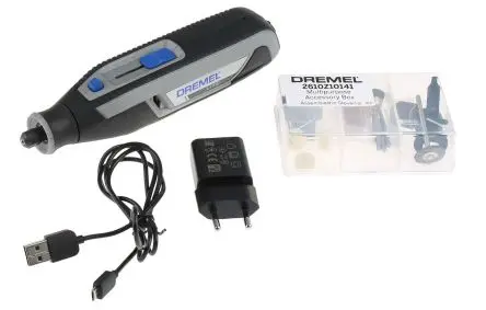 Dremel 7760 Dremel Lite Multifunktionswerkzeug Rollschneider 21000U/min, 8000 U/min Typ C - EU L. 195 mm Schnurlos