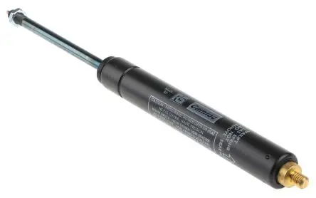 Produktfoto 1 von Camloc Gas Springs Gasdruckfeder Stahl, 265 mm, Mat.Endanschluss Stahl, Hub L. 100 mm, ø 23 mm, 100 N - 600N