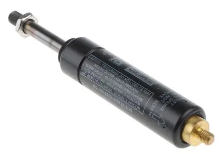 Produktfoto 1 von Camloc Gas Springs Gasdruckfeder Stahl, 165 mm, Mat.Endanschluss Stahl, Hub L. 50 mm, ø 28 mm, 150 N - 1000N