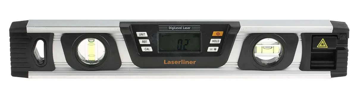 Produktfoto 1 von Laserliner Wasserwaage, Typ Digital, 400 mm Kalibriert Magnetisch, 1 (Decimal Place)
