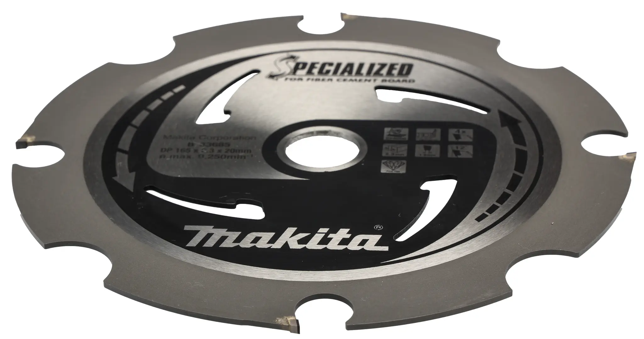 Produktfoto 1 von Makita 4 Diamontspitze Beton Kreissägeblatt, Ø 165 mm 1