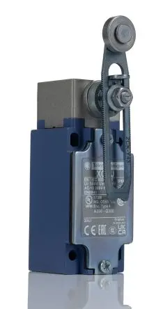 Produktfoto 1 von Telemecanique Sensors XCKJ Endschalter, Rollenhebel 1 Schließer/1 Öffner, IP66, Zinkgusslegierung 50V ac 3A