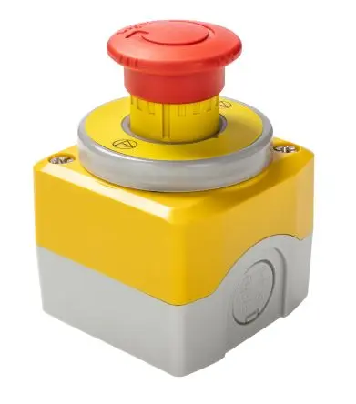 Produktfoto 1 von Schneider Electric Harmony Not-Aus-Drucktaster, SMD, 1 Schließer/2 Öffner Beleuchtet, 96mm, x 68 mm, Drehfreigabe