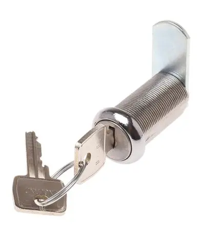 Produktfoto 1 von Euro-Locks a Lowe & Fletcher group Company Schrankschloss aus Edelstahl, Mit Schlüssel 32 mm, entsperrbar mit Schlüssel
